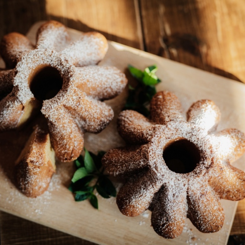 domowe wypieki - babka piaskowa na śniadanie